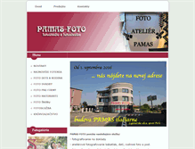 Tablet Screenshot of foto.pamas.sk